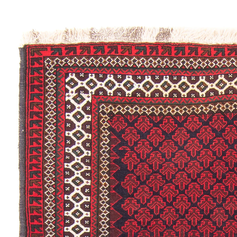 Tapis Belutsch - Tapis de prière - 130 x 90 cm - rouge