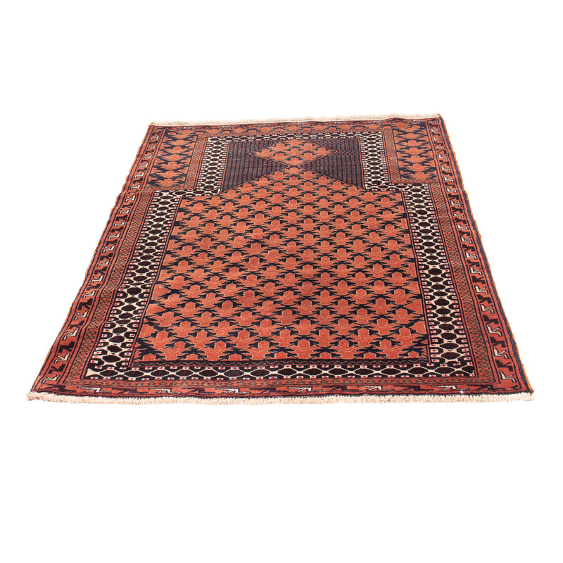 Tapis Belutsch - Tapis de prière - 138 x 95 cm - rouille