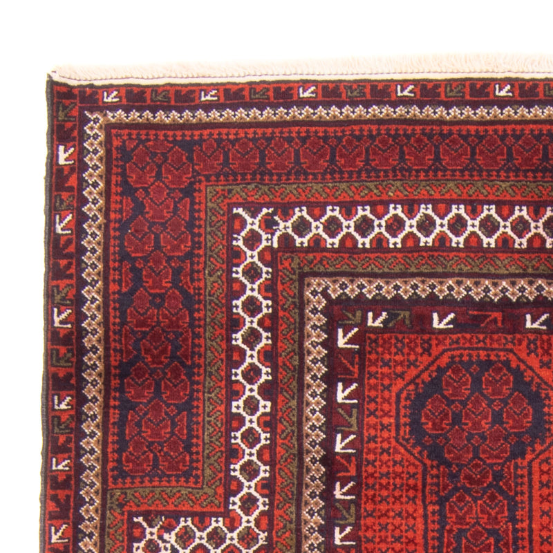 Tapis Belutsch - Tapis de prière - 150 x 96 cm - rouge