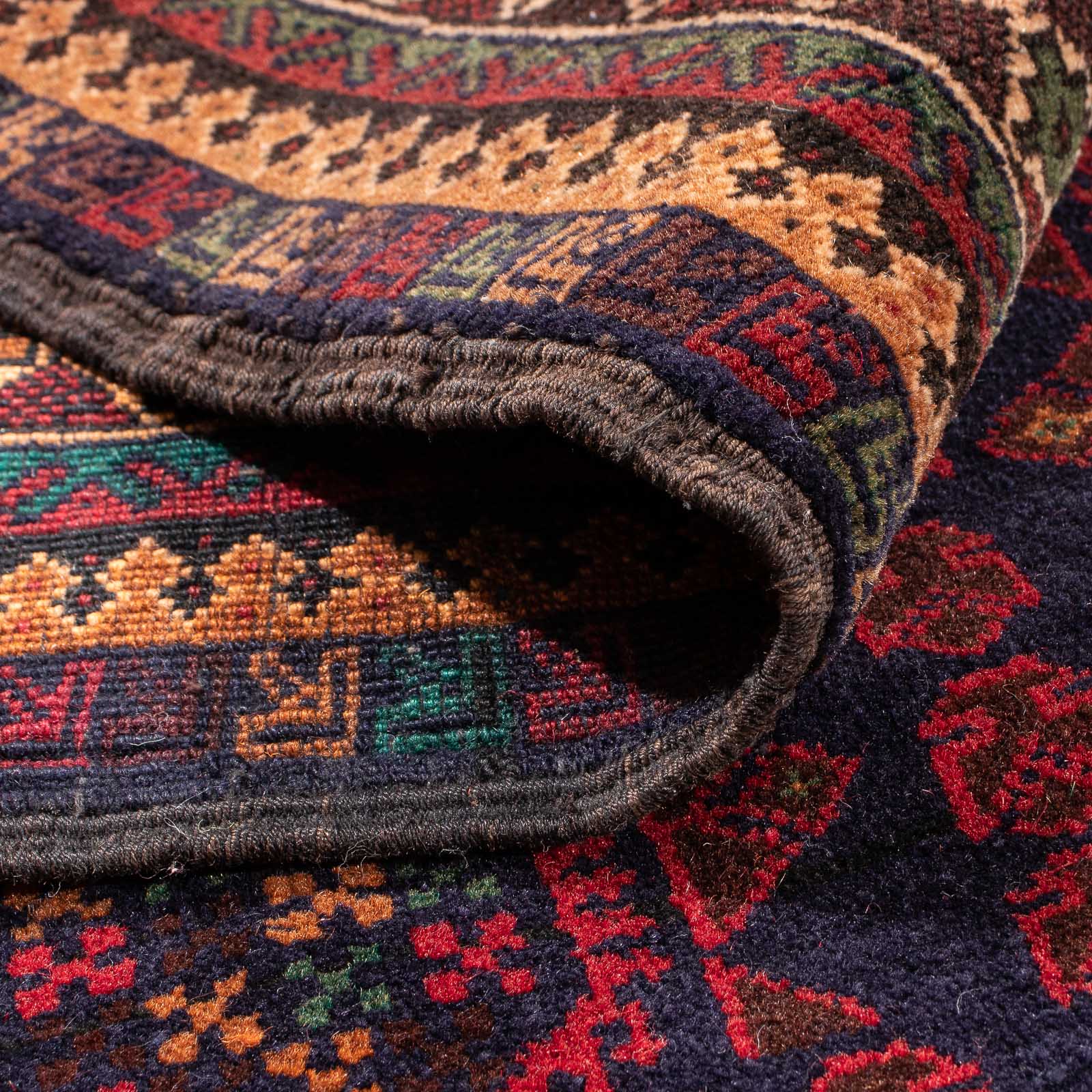 Tapis Belutsch - Tapis de prière - 147 x 96 cm - bleu