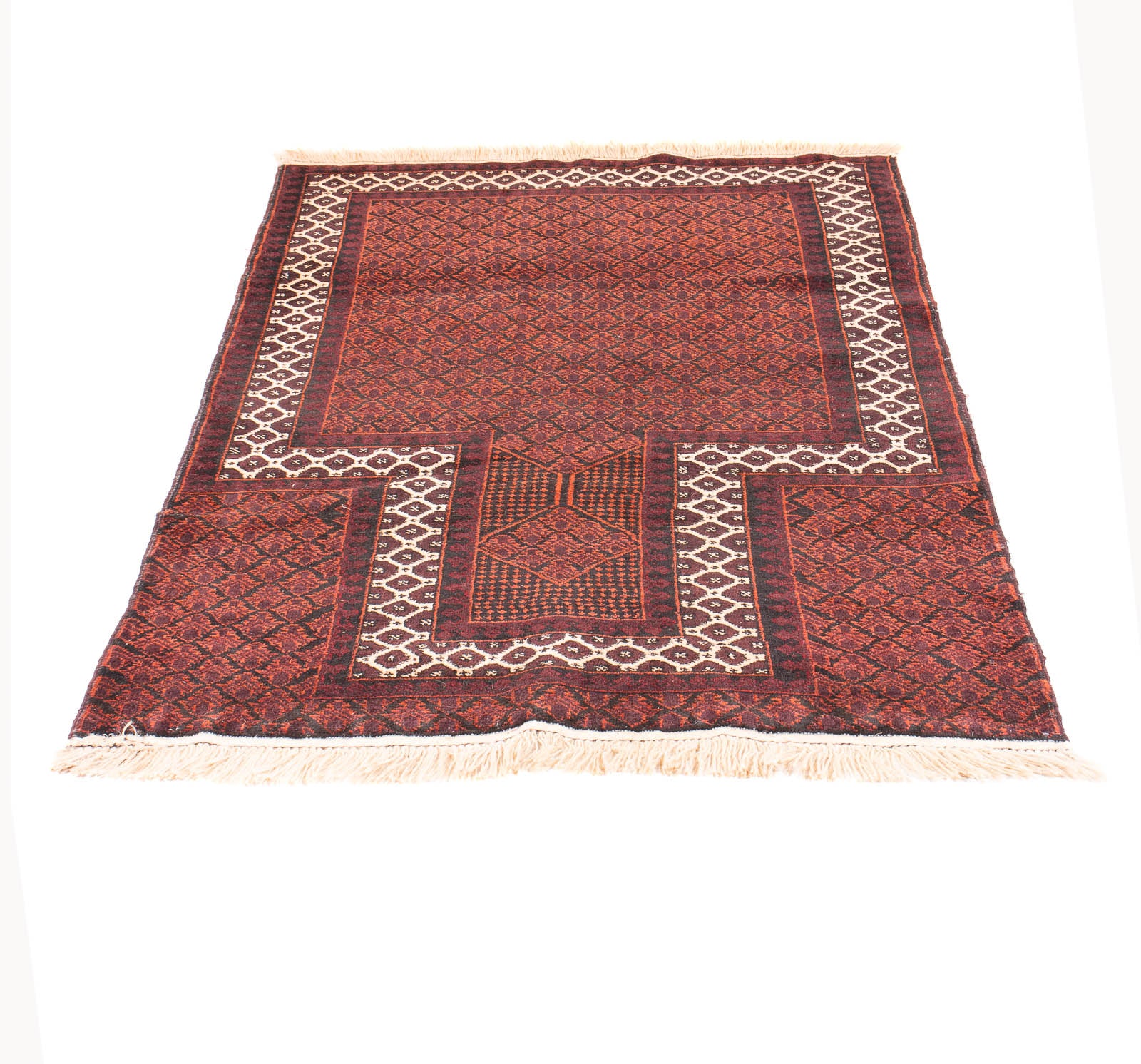 Tapis Belutsch - Tapis de prière - 142 x 85 cm - rouge