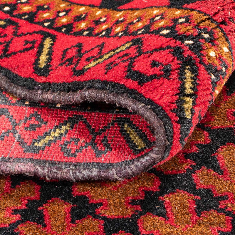 Belutsch Teppich - Gebetsteppich - 131 x 96 cm - rot