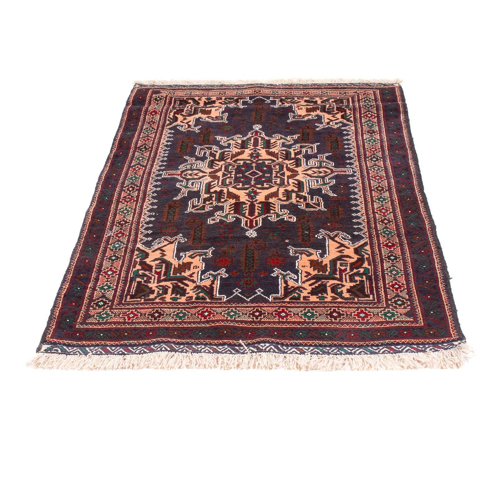 Tapis Belutsch - 150 x 89 cm - bleu foncé