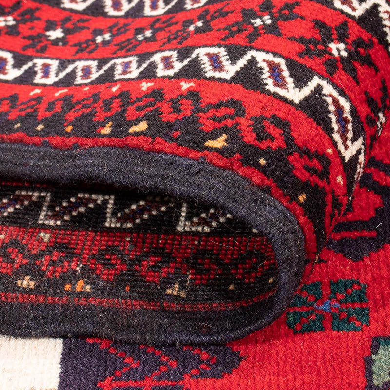 Tapis Belutsch - 145 x 92 cm - rouge