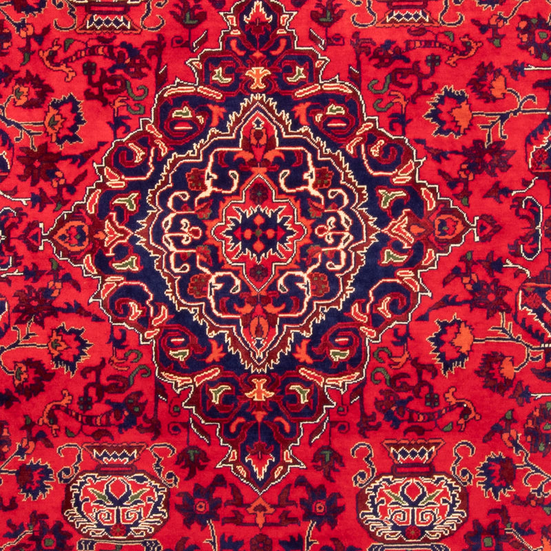 Tapis afghan - 355 x 256 cm - rouge