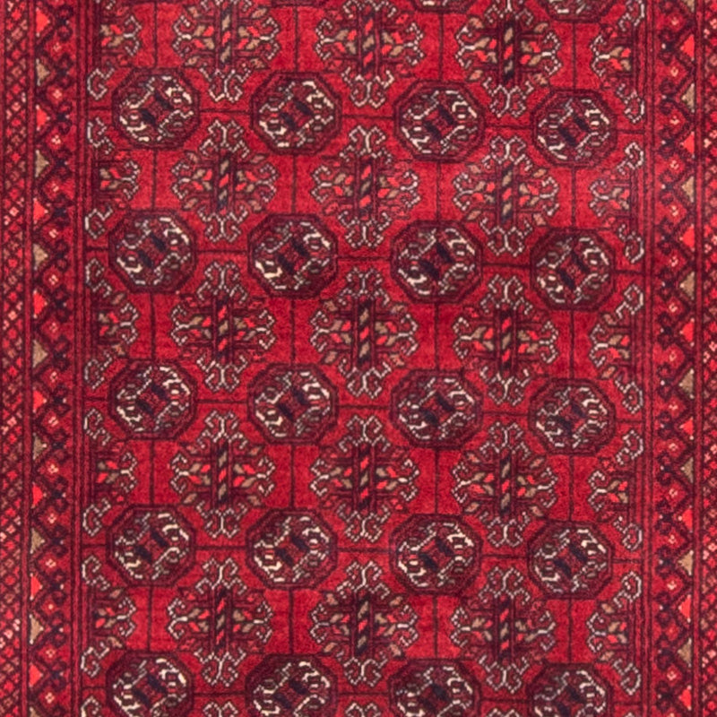 Läufer Afghan - Buchara - 290 x 80 cm - rot