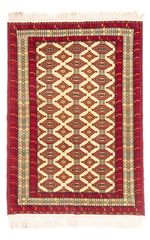 Tapis Turkaman - 167 x 120 cm - beige