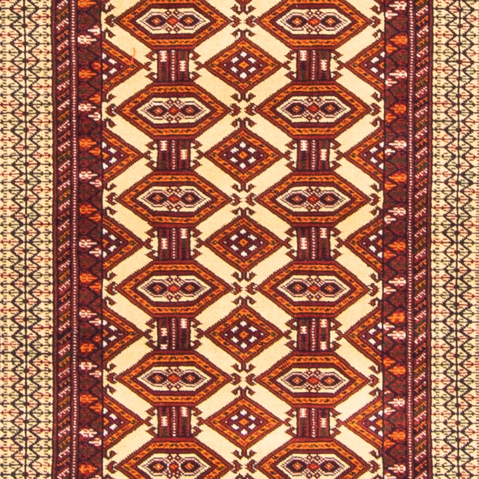 Tapis de couloir Tapis Turkaman - 185 x 85 cm - beige