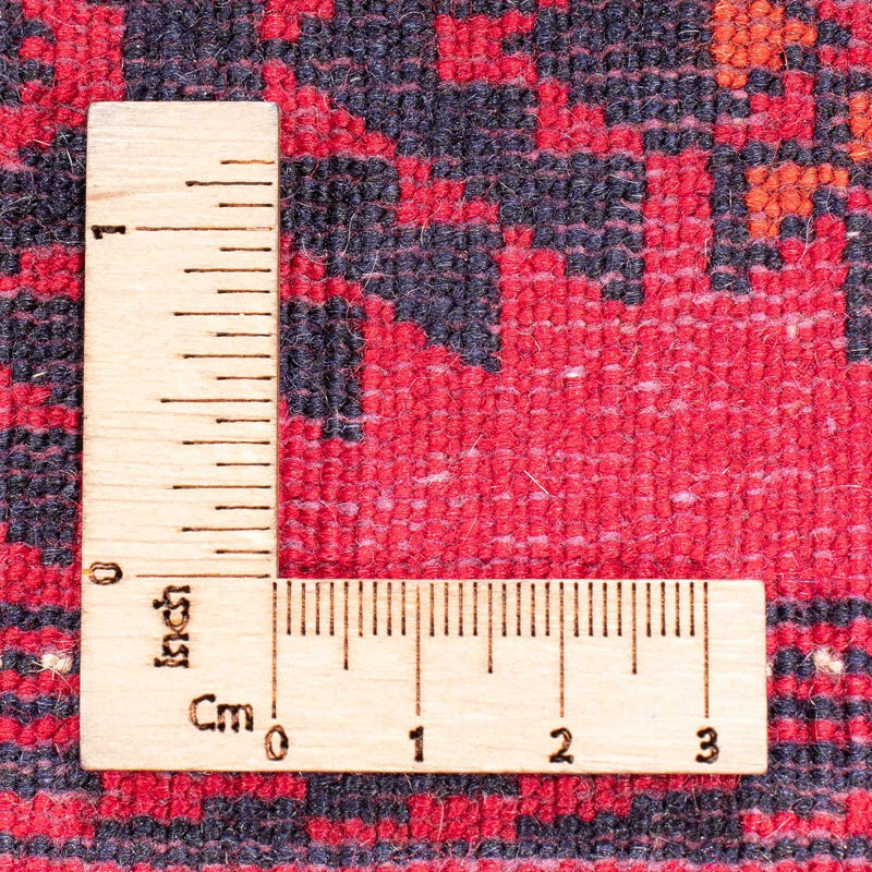 Tapis afghan - Boukhara - 370 x 300 cm - rouge