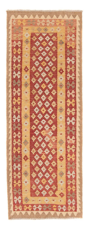 Tapis de couloir Tapis Kelim - Splash - 197 x 71 cm - multicolore