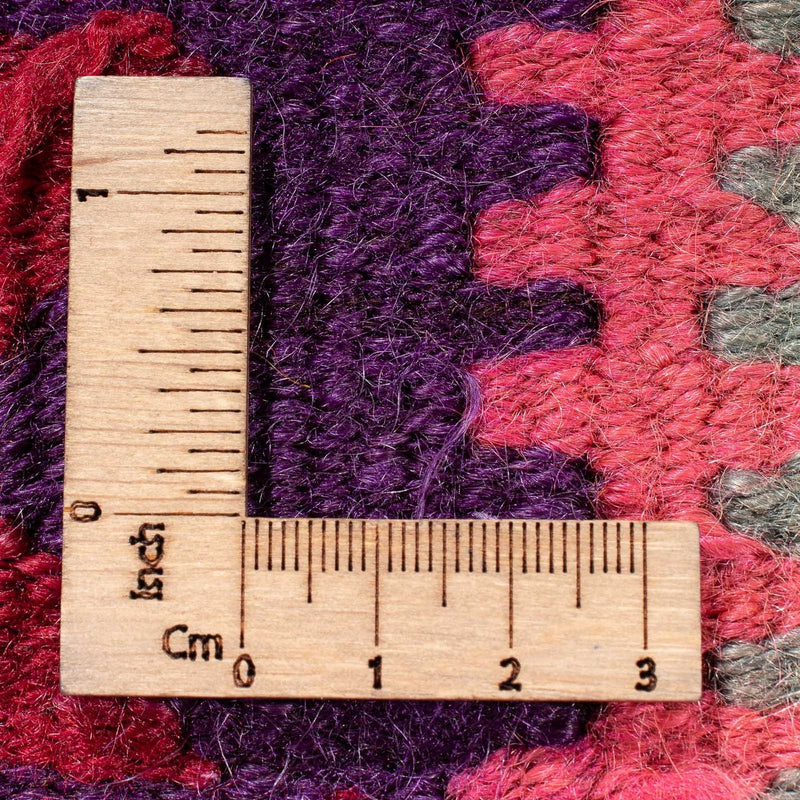 Tapis de couloir Tapis Kelim - Vieux - 374 x 129 cm - multicolore