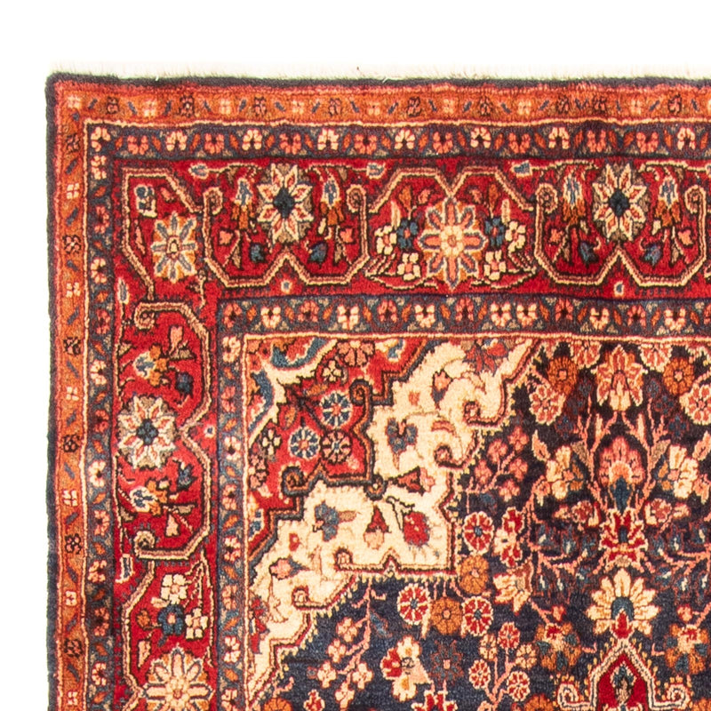 Tapis persan - Nomadic - 264 x 134 cm - bleu foncé