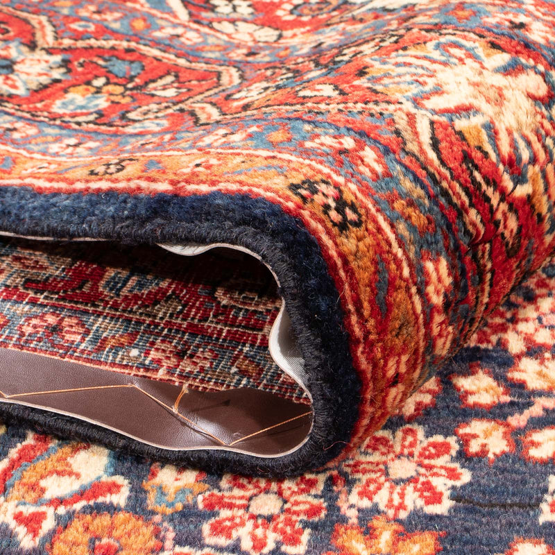 Tapis persan - Nomadic - 264 x 134 cm - bleu foncé