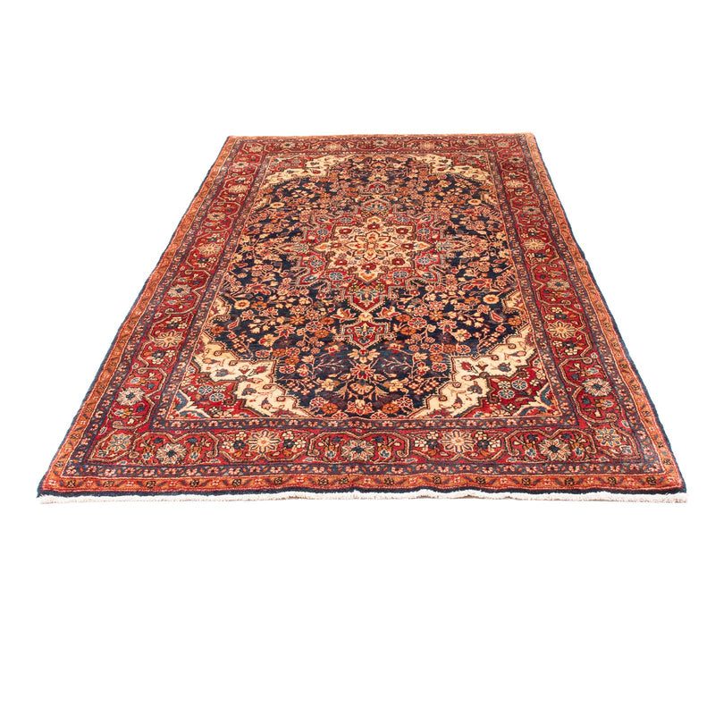 Tapis persan - Nomadic - 264 x 134 cm - bleu foncé