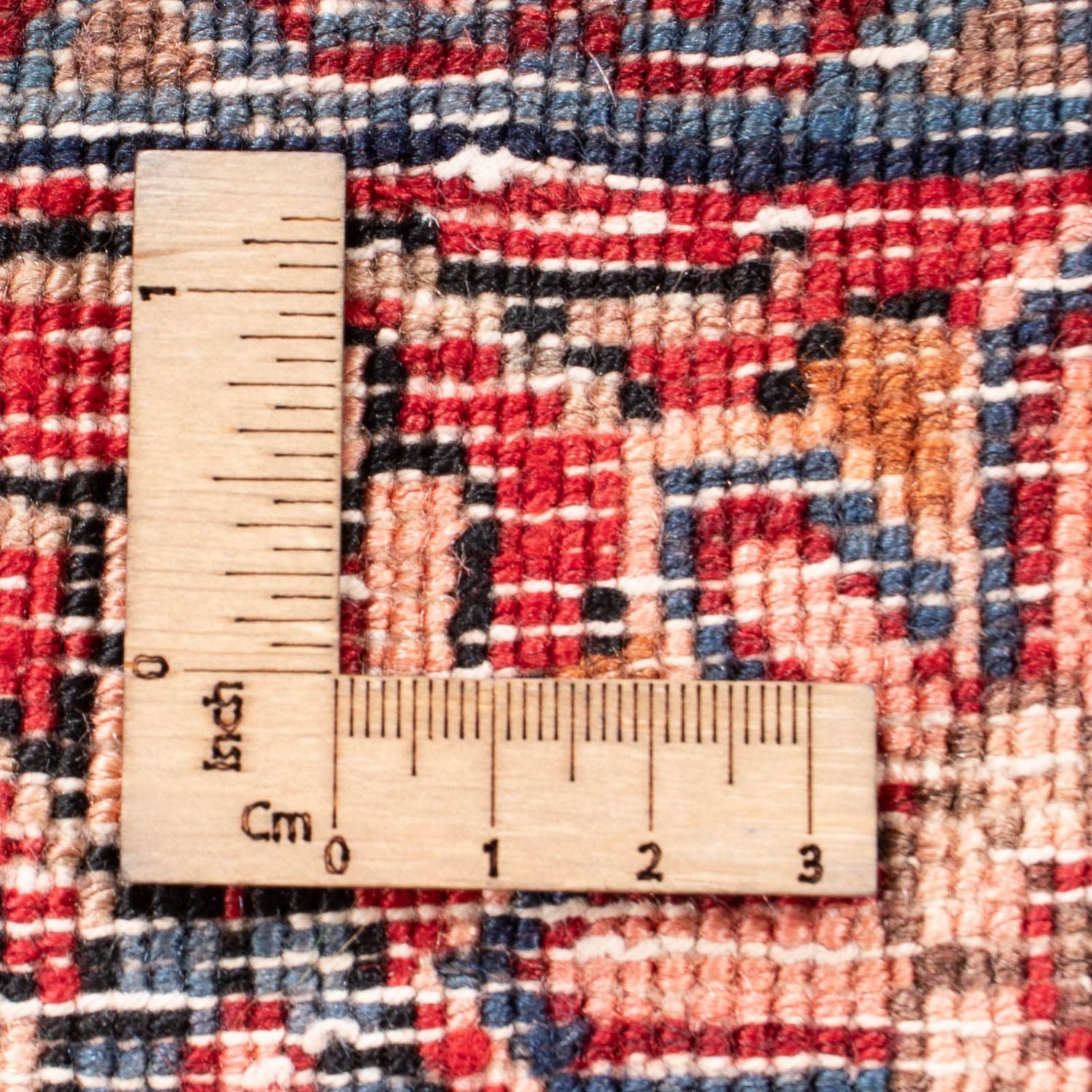 Tapis persan - Nomadic - 264 x 134 cm - bleu foncé