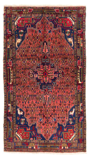 Tapis persan - Nomadic - 255 x 150 cm - rouge