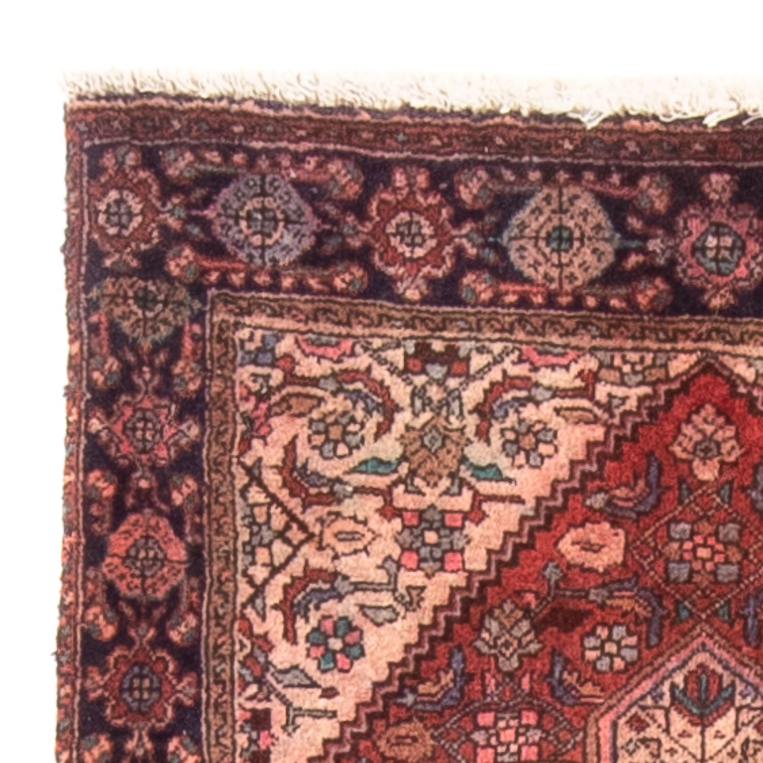 Tapis persan - Nomadic - 128 x 78 cm - marron