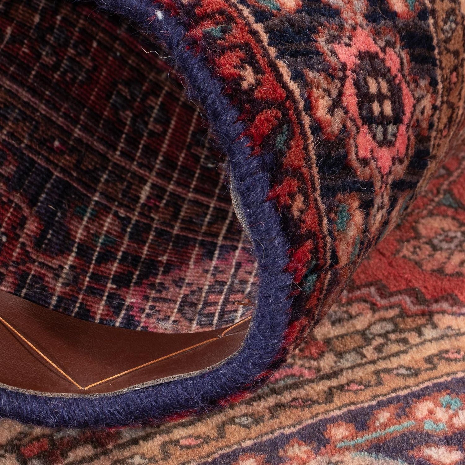 Tapis persan - Nomadic - 128 x 78 cm - marron