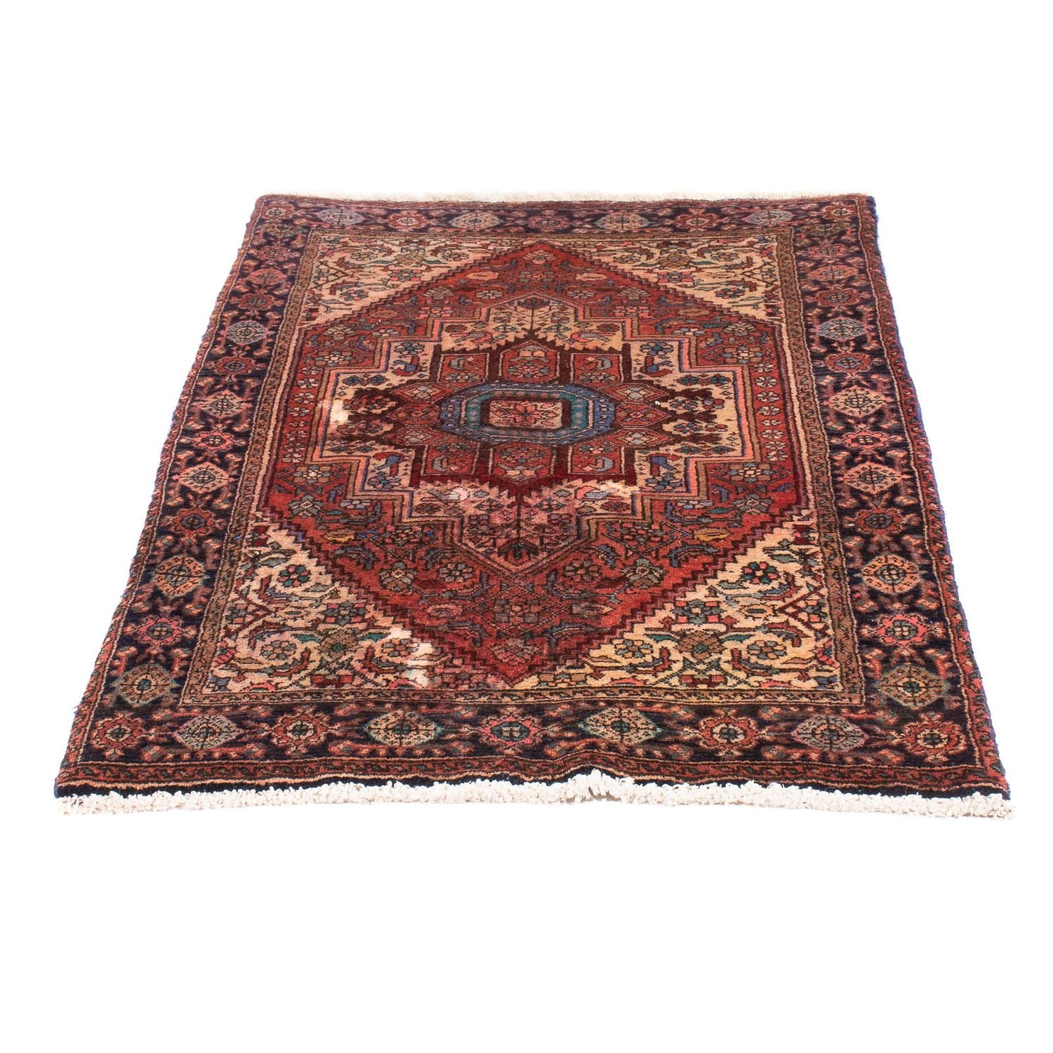 Tapis persan - Nomadic - 128 x 78 cm - marron