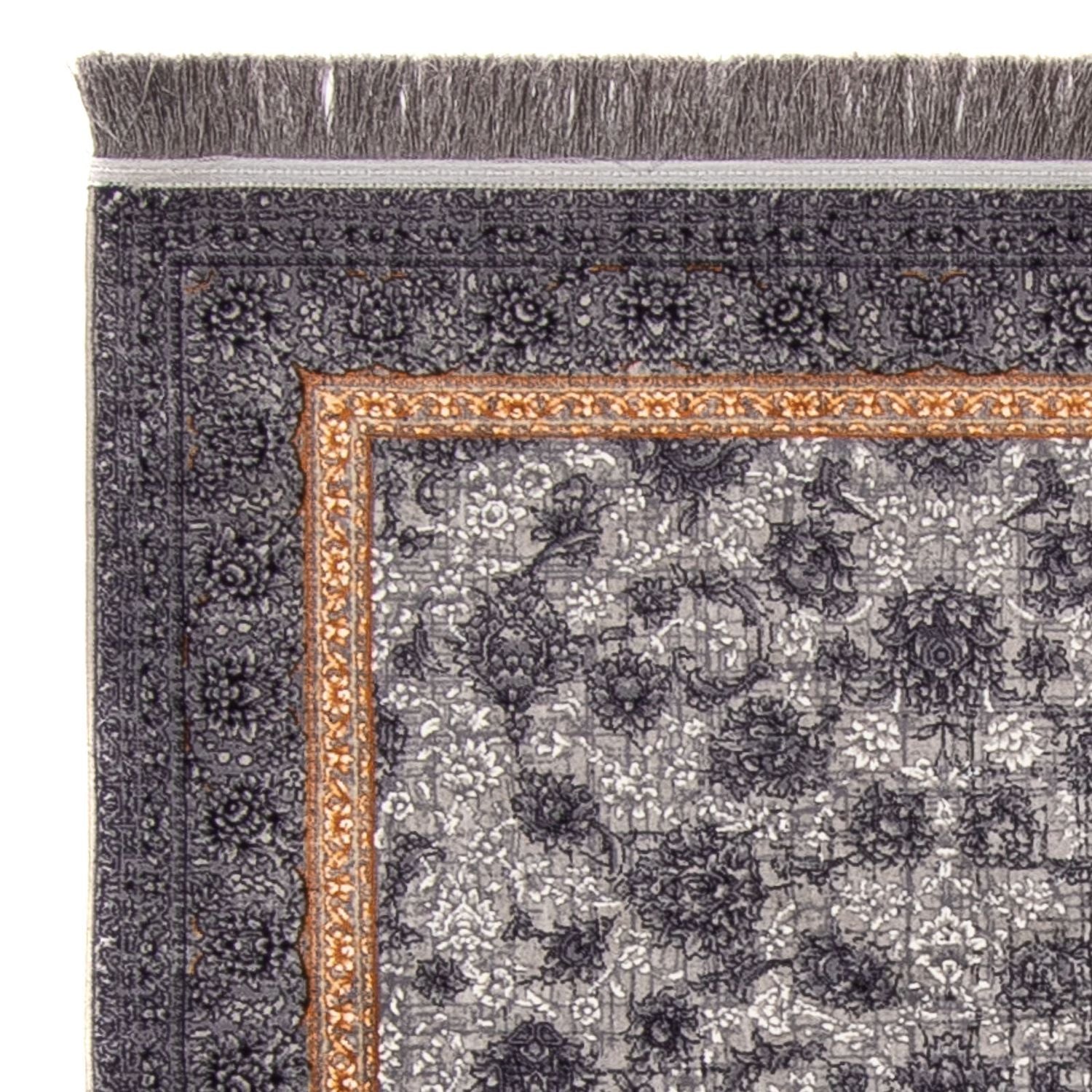 Tapis oriental tissé - 150 x 100 cm - gris