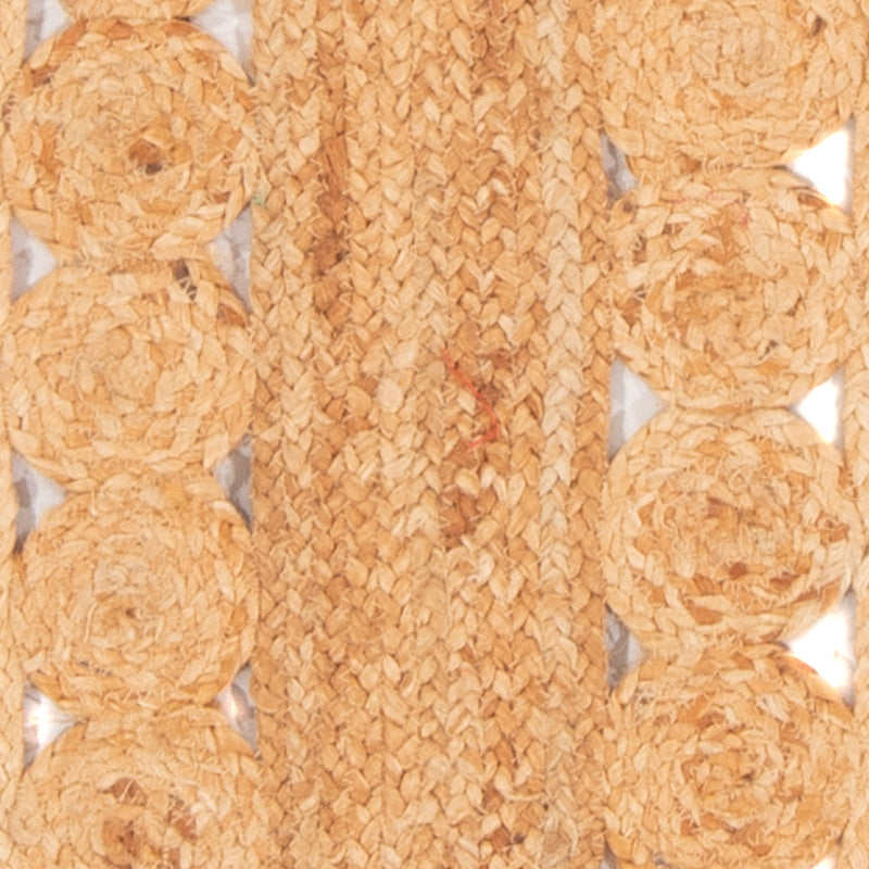 Tapis en sisal ovale  - 91 x 61 cm - naturel