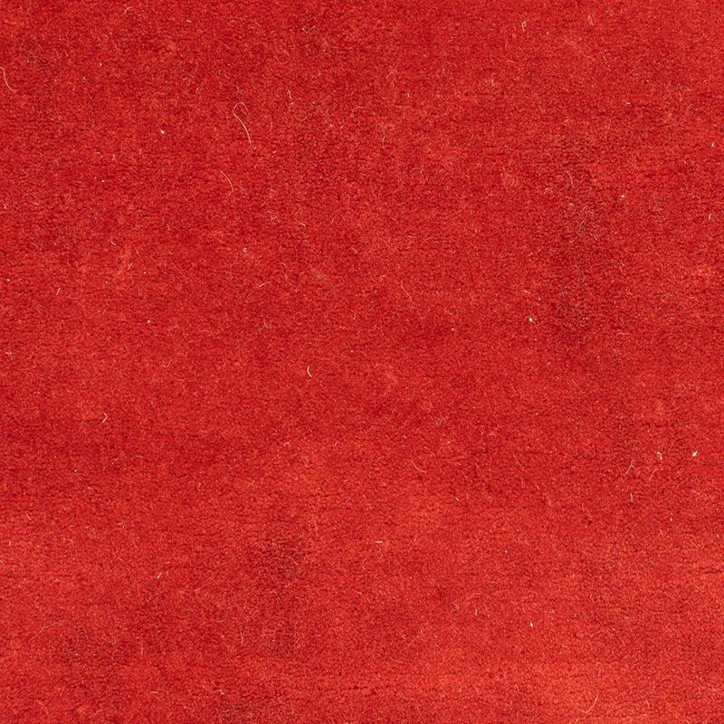 Tapis Népalais - 90 x 60 cm - rouge