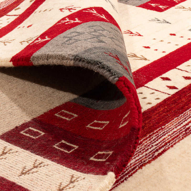 Tapis Gabbeh - Loribaft Softy - 240 x 170 cm - multicolore