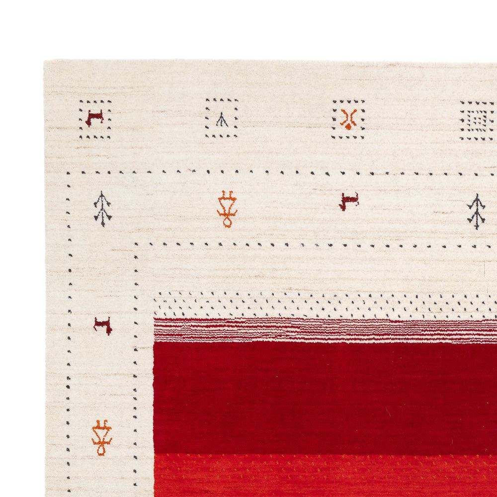 Tapis Gabbeh - Loribaft Softy - 240 x 170 cm - multicolore