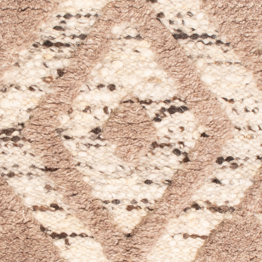 Tapis en laine - 90 x 60 cm - beige clair
