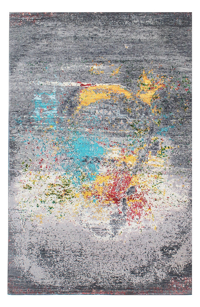 Tapis design - 180 x 120 cm - multicolore