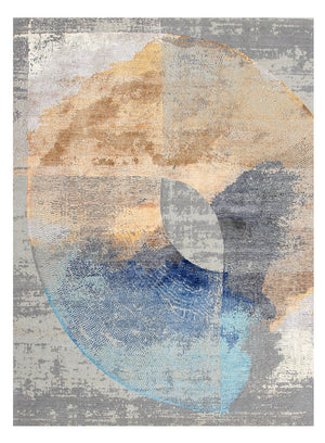Tapis design - 306 x 244 cm - multicolore