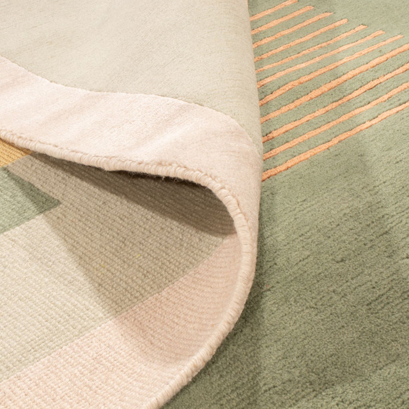 Tapis design - 243 x 167 cm - vert