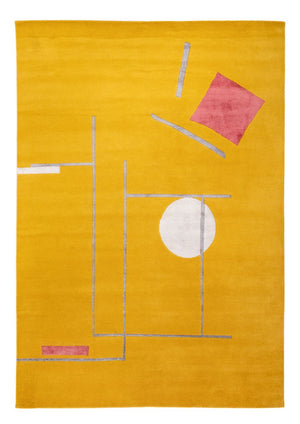 Tapis design - 242 x 171 cm - or