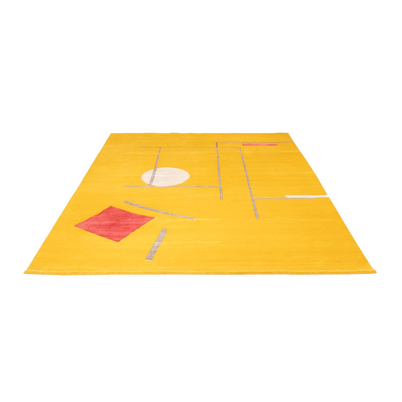Tapis design - 242 x 171 cm - or