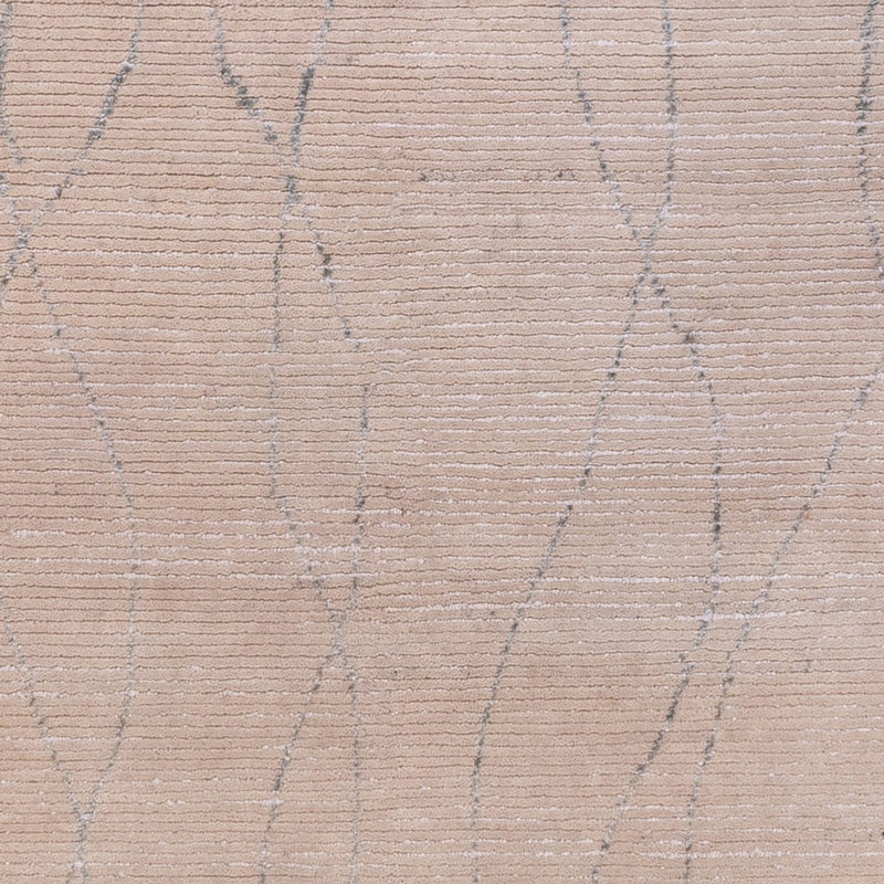Designer Teppich - 236 x 176 cm - beige