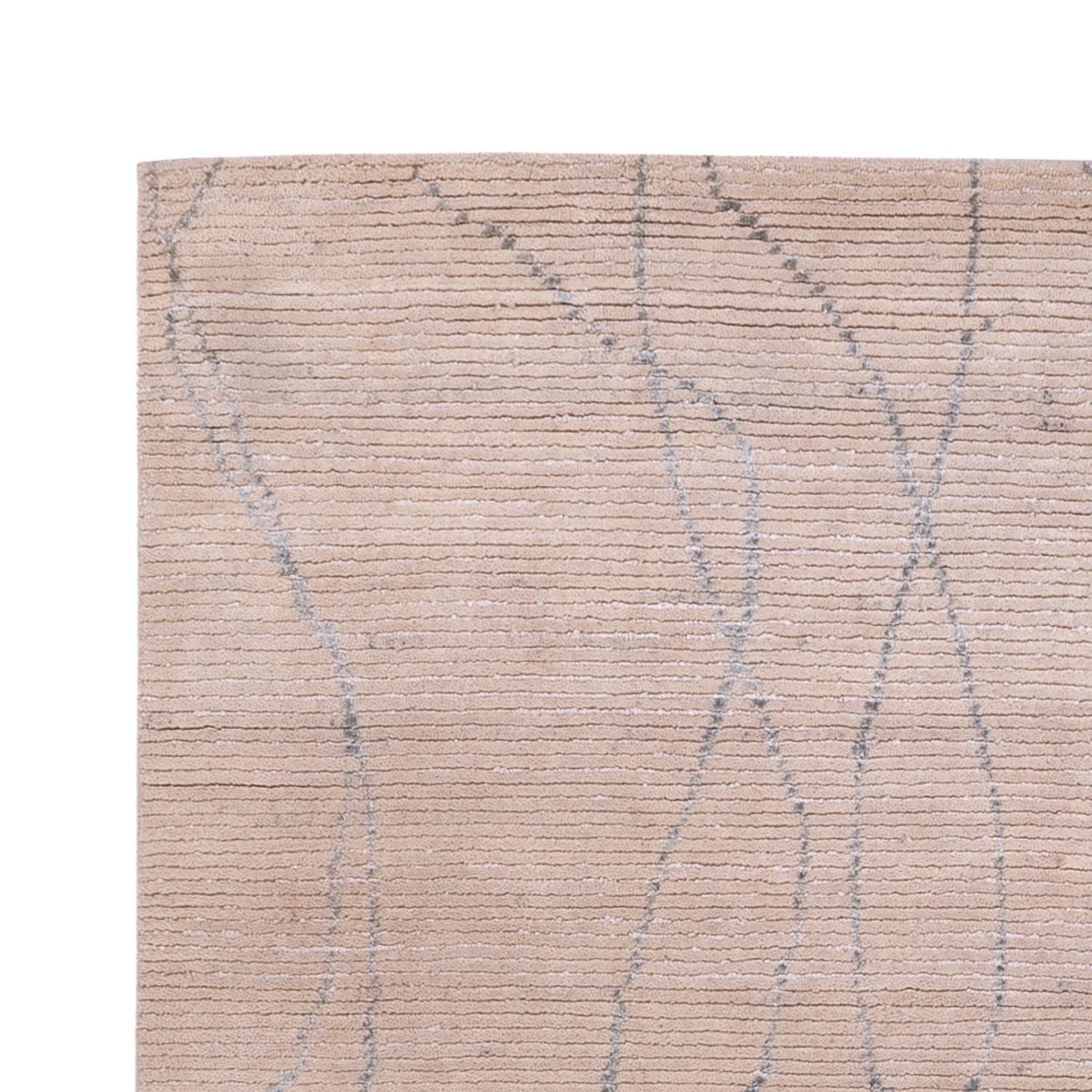 Designer Teppich - 236 x 176 cm - beige