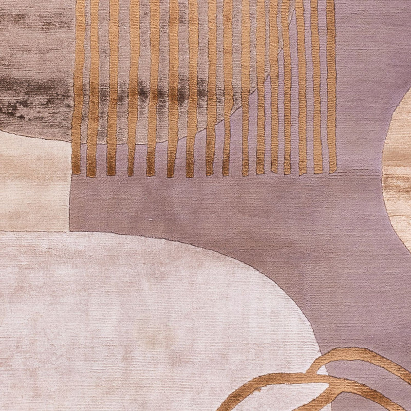 Tapis design - 241 x 166 cm - beige