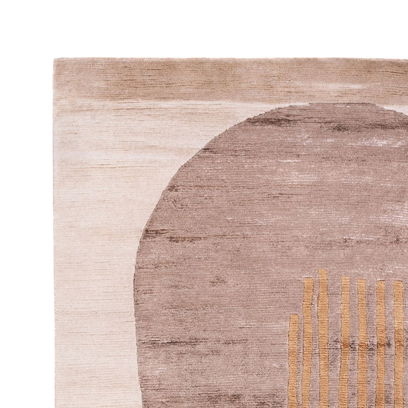 Tapis design - 241 x 166 cm - beige