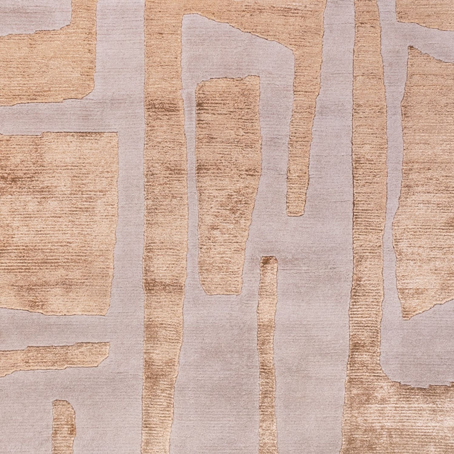 Designer Teppich - 240 x 176 cm - beige