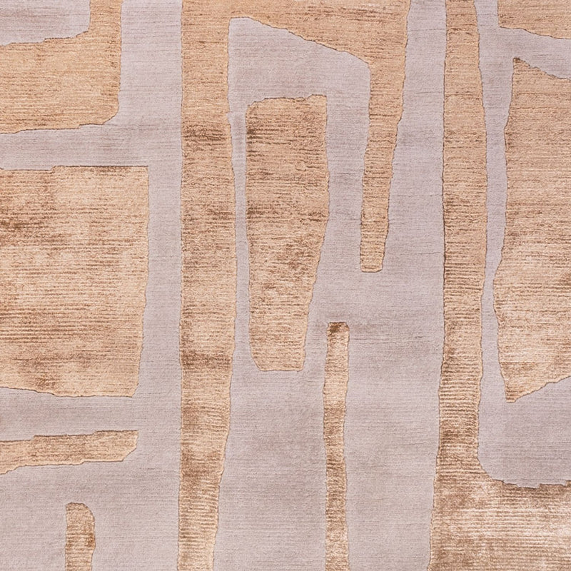 Designer Teppich - 240 x 176 cm - beige