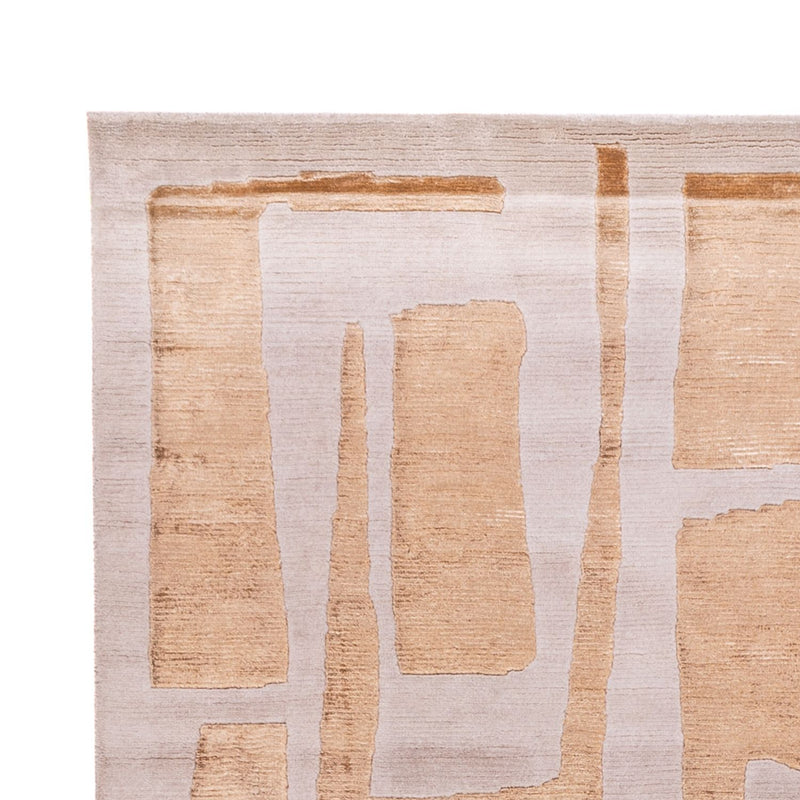 Designer Teppich - 240 x 176 cm - beige