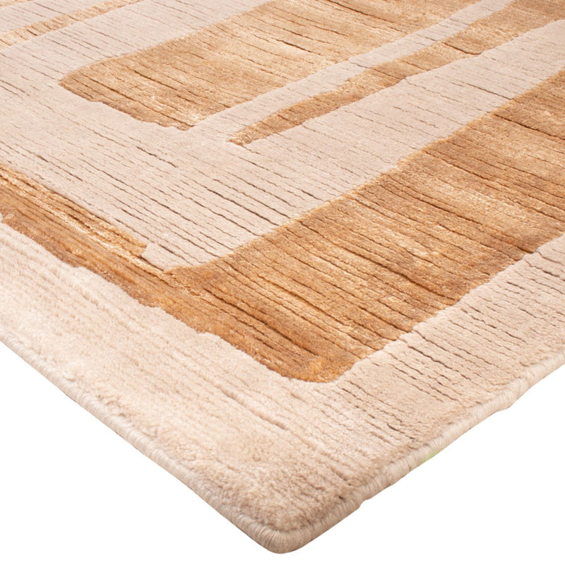Designer Teppich - 240 x 176 cm - beige