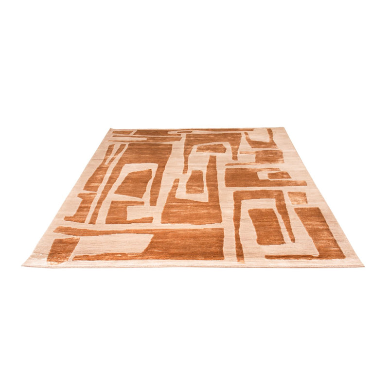Designer Teppich - 240 x 176 cm - beige