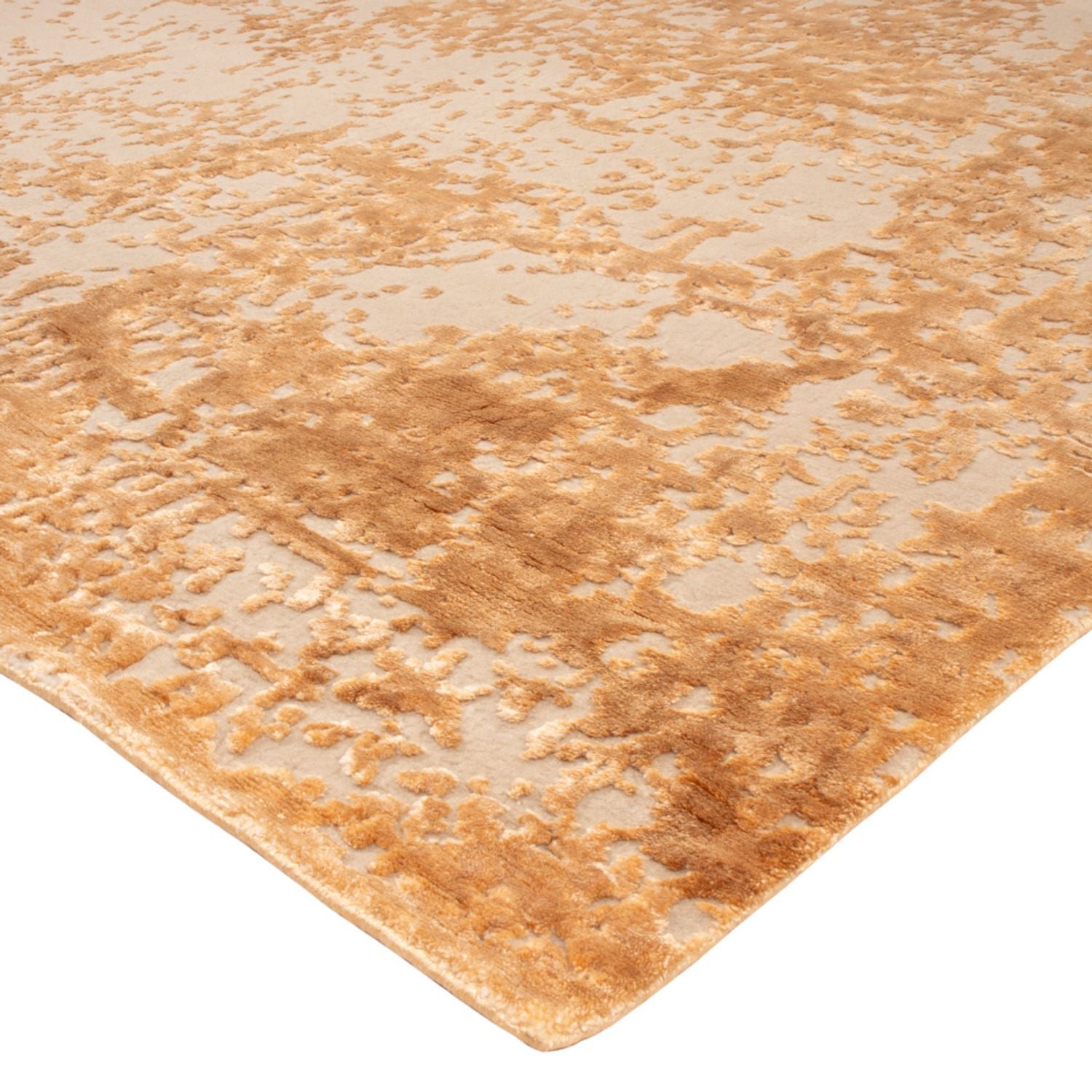 Designer Teppich - 246 x 171 cm - gold