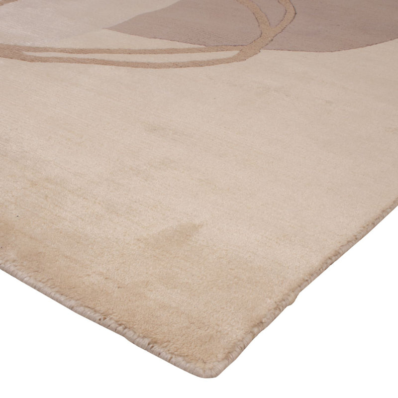 Designer Teppich - 244 x 164 cm - silber