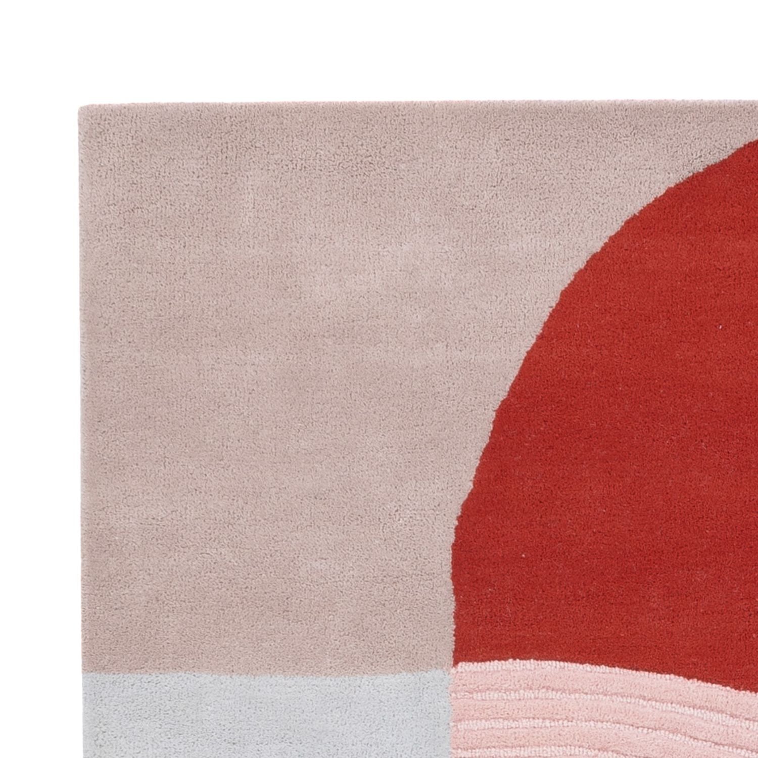 Designer Teppich - 200 x 140 cm - mehrfarbig