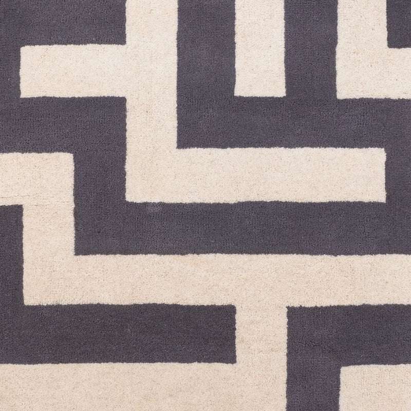 Designer Teppich - 200 x 140 cm - grau