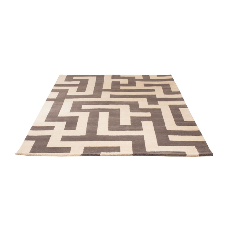 Designer Teppich - 200 x 140 cm - grau