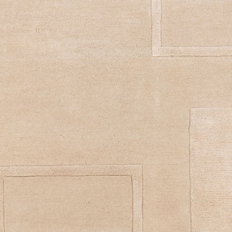Tapis en laine - 200 x 140 cm - beige