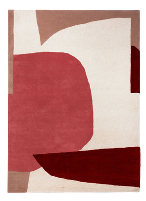 Tapis design - 200 x 140 cm - rose